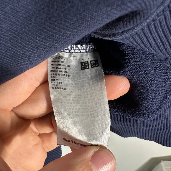 Futura Laboratories x Uniqlo Logo Hooded Sweatshirt Size Small - Picture 4 of 6